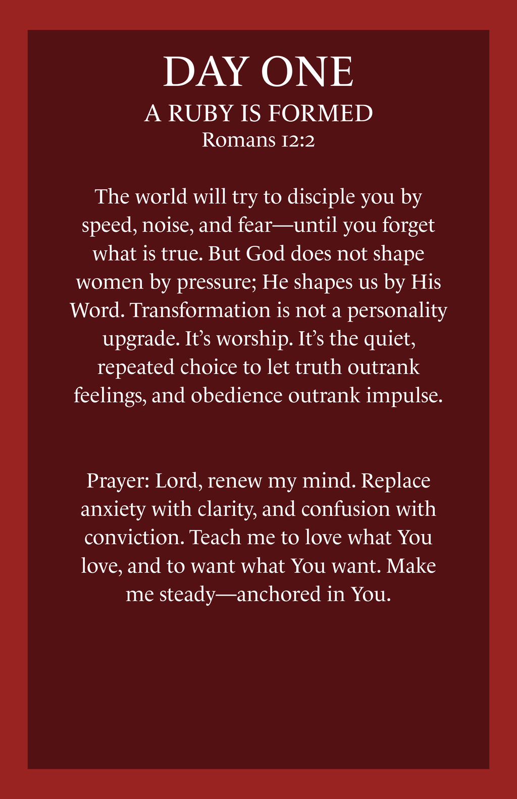 RADIANT: 10-Day Devotional